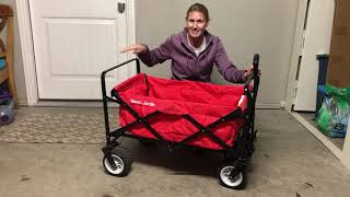 Beau Jardin Folding Beach Wagon Review [upl. by Phail65]