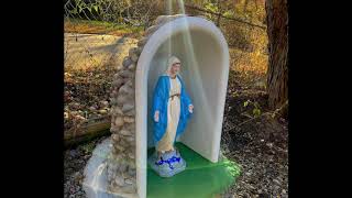 How to make a Virgin Mary bathtub Grotto [upl. by Weide]