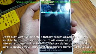 Samsung Galaxy J7 Neo SMJ701M Recovery Mode [upl. by Darn]