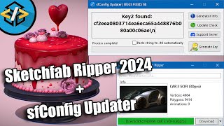 How to download and use the Sketchfab Ripper amp sfConfig Updater sketchfab blender3d models [upl. by Otreblide941]