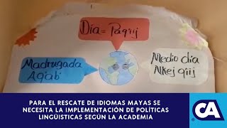 8 idiomas mayas se encuentran en peligro de desaparecer  Guatemala [upl. by Hendrik]