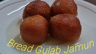 How to make gulab jamun from the bread easily at home l Mouthwatering Bread gulab jamun recipe [upl. by Irahc577]