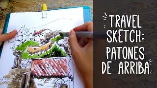 Travel Sketch Patones de Arriba [upl. by Saerdna709]