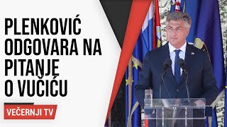 Plenković odgovara na pitanje o Vučiću otkrio i kad se rukovao s Milanovićem [upl. by Carolynn]