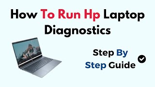 How To Run HP Laptop Diagnostics [upl. by Nalek]