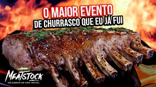 COMO É UM EVENTO DE CHURRASCO  MEATSTOCK BRASIL [upl. by Haerr]