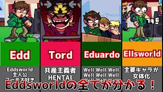 【FNFゆっくり解説】なんでもありなブラックコメディ Eddsworldの全てが分かる！ [upl. by Woodberry]