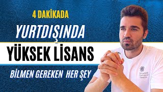 YURTDIŞINDA YÜKSEK LİSANS  � BURS GARANTİLİ ÜLKE  AKADEMİK REFERANS MEKTUBU ÖRNEĞİ [upl. by Idnahr]