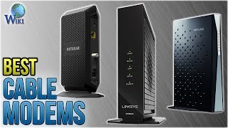 10 Best Cable Modems 2018 [upl. by Norted]