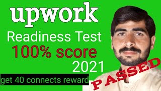 upwork readiness test 2021  upwork readiness test  upworkreadiness  wpwithishtiaq [upl. by Suirtimed431]