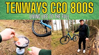 Woodland Cooking On A Tenways CGO 800S Ebike [upl. by Neva]