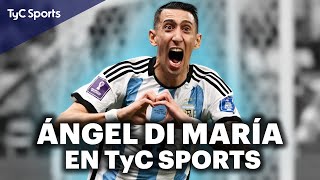 La emoción de Di María  Sean eternos Campeones de América [upl. by Yrffoeg]