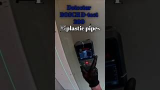 BOSCH Dtect detectors are able to find plastic pipes not only in floor heating but also in walls [upl. by Enyehc40]