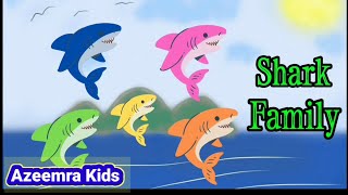 Baby Shark  Baby shark do do do do  Nursery poems  Baby shark dance  Azeemra Kids [upl. by Karlene]