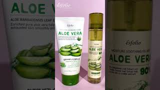 ESFOLIO ALOE CLEANSING FOAM amp ALOE MIST esfoliophilippines skincare kbeautyph koreanbeauty [upl. by Toolis]