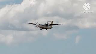 Cebu pacific landing at Davao airport [upl. by Adaran]