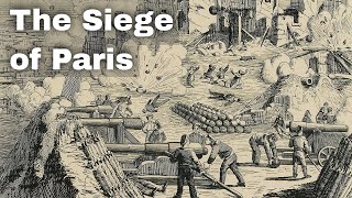 19th September 1870 The Siege of Paris began during the FrancoPrussian War [upl. by Dustin]