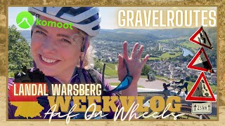 FIETS VAKANTIE GRAVELBIKEN SAARBURG DUITSLAND  KOMOOT ROUTES MTB・VLOG 148  Aaf on Wheels © [upl. by Odnuges]