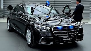 2024 Mercedes S Class GUARD  V12 Armored S680 Full Review Interior Exterior Security [upl. by Gerry306]