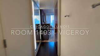 Room 1403  Viceroy Chicago Illinois [upl. by Dnomde489]