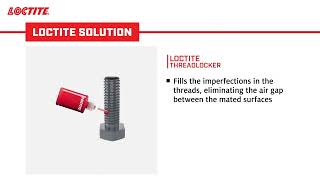 How LOCTITE prevents failure of threaded assemblies [upl. by Marketa439]