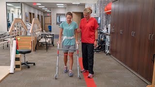 The Safest Way to Walk with A Walker Including NonWeight bearing [upl. by Wina]