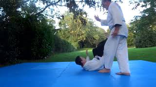 Aikido Morote Dori and Strikes Aikido Hereford [upl. by Annauj]