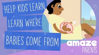 Help kids learn where babies come from with Tusky amp Friends [upl. by Nosreffej]