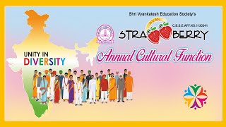 Unity in Diversity quotPARAMPARA quot Part 2 Live Event ​strawberryenglishmediumschool [upl. by Rooke105]