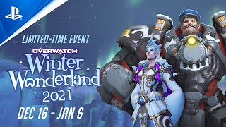 Overwatch  Winter Wonderland 2021  PS4 [upl. by Elwaine]