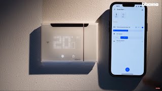 ¿Cómo utilizar el Smarther AC de BTicino con la app Home  Control [upl. by Nevetse]