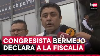 Guillermo Bermejo acudió a la Fiscalía tras inicio de investigación en su contra [upl. by Nuhs]