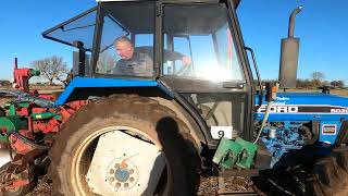 1993 Ford 5030 42 Litre 4Cyl Diesel Tractor 64HP With Kverneland Plough [upl. by Enegue]