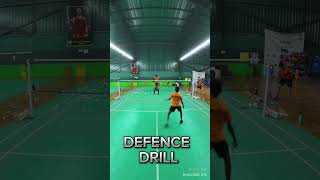 quotHow Fast Can You Defend Pro Speed Drill 🏃‍♂️🔥badminton badmintonlovers badmintonindia bwf [upl. by Towny]