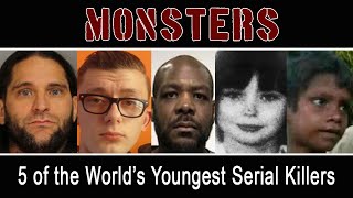 5 of the Worlds Youngest Serial Killers  Corrected Images [upl. by Stillman]