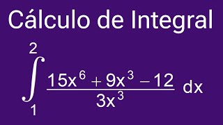 🟢 COMO CALCULAR INTEGRAL DEFINIDA com FRAÇÃO [upl. by Shiff546]