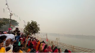 Bhai ne to apni mummy ki chudi pahan li  Chhath puja  Ghat [upl. by Zoe198]