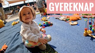 ELUTAZUNK A GYEREKEK NÉLKÜL  Gyereknap Vlog [upl. by Natsirc579]