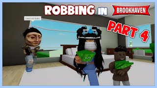 💸 Robbing Houses in Brookhaven PART 4  Hxyila [upl. by Asir896]