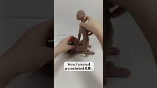 Behind the scenes of the BALLJOINTED DOLL  CROCHET  crochet [upl. by Aietal]