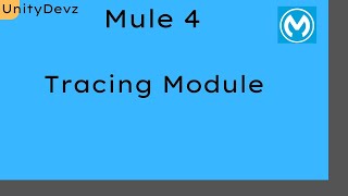 Tracing Module  How it works  Mule4  Logger  Verify logs  xcorrelationid  POC Covered [upl. by Avan]