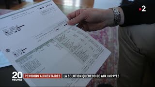 Pensions alimentaires  la solution québécoise aux impayés [upl. by Anwaf]