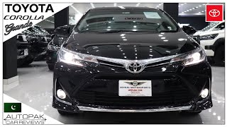 Toyota Corolla Altis Grande X Black Interior 2022 Detailed Review Price Specifications amp Features [upl. by Rutan295]