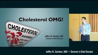 Cholesterol OMG presentation Jeffry Gerber MD Denvers Diet Doctor [upl. by Eivod398]