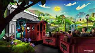 Mickeys Run Away Railway ride [upl. by Dyer]