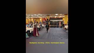 Beautiful Azerbaijani dance azərbaycan ethno kurultay [upl. by Leamsi]