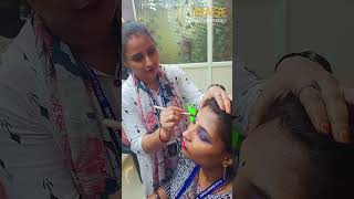 Image Makeup Academy Hair Styling Classes vizag hairclass hairstyle [upl. by Meekahs]