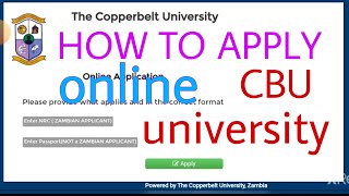 HOW TO APPLY ONLINE FOR ADMISSION AT cbu university [upl. by Kettie530]