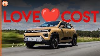 Dacia Spring 2024  Al volante di un amore di microcrossover Col nuovo servosterzo ora è tutto ok [upl. by Iot96]