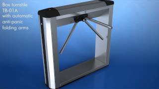 Box Tripod Turnstile PERCoTB01TB01A [upl. by Lukey]